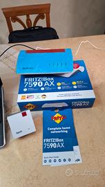 fritzbox 7590ax + 1 fritz repeater 1200ax 