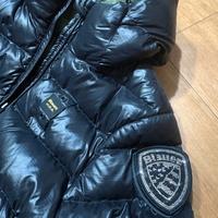 Blauer piumino bambina