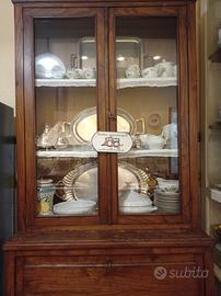 Credenza Alta Ebanisteria Massello con Ribalta