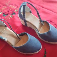 Scarpe Donna Espadrilas n° 35 Blu Marino