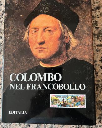 LIBRO COLOMBO NEL FRANCOBOLLO