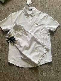 Completo corto prada bianco nuovo