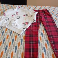 Completo bimba Felpa e Pantalone OVS 6/7 anni