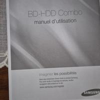 Dvd samsung bd-hdd combo