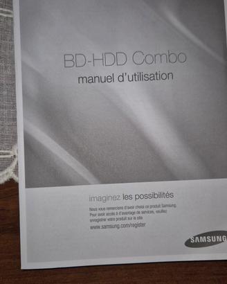 Dvd samsung bd-hdd combo