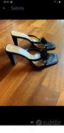 sandali donna 37 vera pelle tacco alto