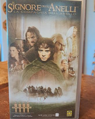 VHS Signore degli Anelli La Compagnia dell'anello