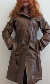 Trench Marella  tg. M. Vera Pelle  di agnello