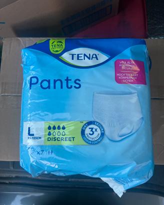 8 pacchi Tena tg.L
