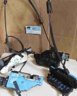 SERRATURA ANTERIORE DESTRA PEUGEOT 207 1° Serie (