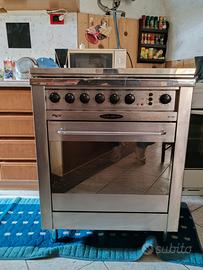 Cucina a gas con forno REX