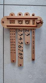 Calendario da Parete in Legno 