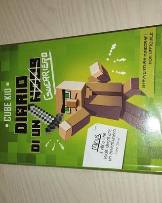 Lotto tre libri diario di un noob guer Minecraft 