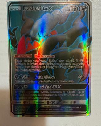 Carta da collezione Pokemon Darkrai GX 139/147