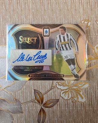 Panini Select Alessandro Del Piero Auto 🔥