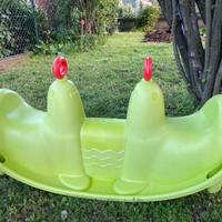 Gioco bambini a dondolo