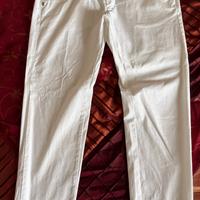 Jeans uomo colore bianco