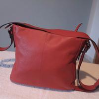 Borsa Carpisa a tracolla in vera pelle