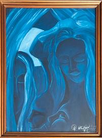 Quadro originale dipinto a mano - pezzo unico