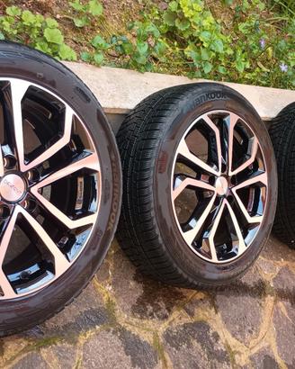Set cerchi Dezent 17"+  pneumatici invernali VW