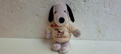 Peluche vintage 1968 Snoopy personaggio arachidi p