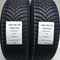 2 GOMME 195 55 16 FIRESTONE A2015