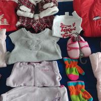 vestiario invernale bimba PZ 20 tg 3/6 mesi 