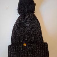 Cappello Ciesse Nero Lurex. Taglia M. Come Nuovo