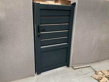 Cancello pedonale a battente MISTO 1×1,75 m – Kit