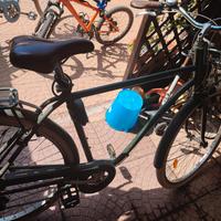 Bici città ELOPS 520 telaio alto verde militare

