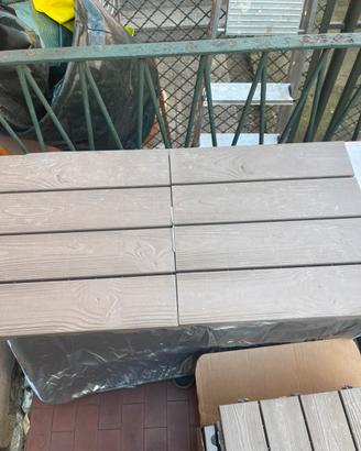 Piastrelle a incastro da appoggio