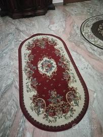 tappeto ovale stile persiano 
