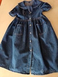 Vestito jeans bambina 
