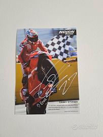Cartolina autografata Casey Stoner Ducati – EICMA