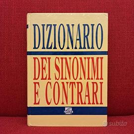 DIZIONARIO DEI SINONIMI E CONTRARI