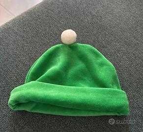 Cappellino in ciniglia da elfo natalizio