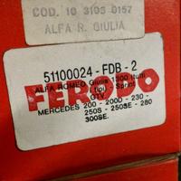 Pastiglie freno ferodo alfa romeo, mercedes