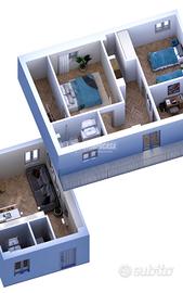 Nuovo trilocale in classe A4 su due livelli