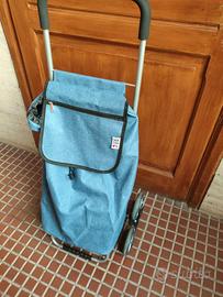 carrello per la spesa con 3 ruote