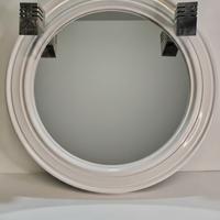 Specchio modernariato con faretti - Anni '70