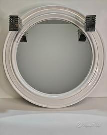 Specchio modernariato con faretti - Anni '70