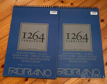 Lotto due album spiralati Fabriano 1264 nuovi.