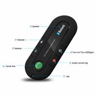 Kit vivavoce Bluetooth wireless auto telefono cell