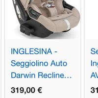 Seggiolino auto inglesina aptica