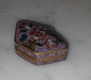 Portapillole cloisonné 