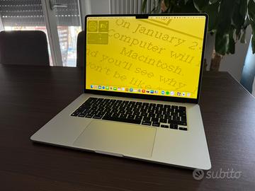 Apple MacBook Air 15" (2023) con chip M2 – 512GB