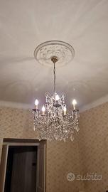 Lampadario gocce cristallo 