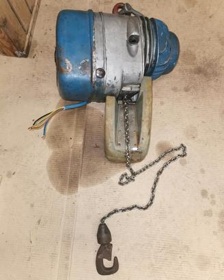 Paranco elettrico Demag da 125kg/250kg
