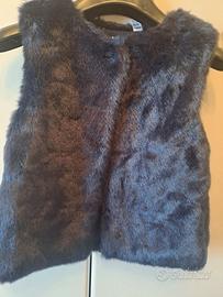 Gilet bambino pelliccia