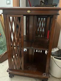 Librwria girevole revolving bookcase vittoriano